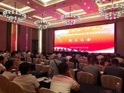 四川省市政市容協會地下管線專業委員會成立大會